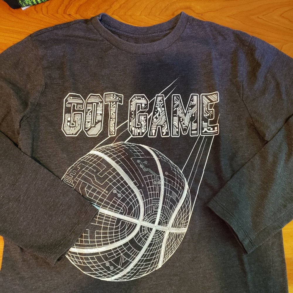 Long-sleeved "Got Game" T-shirt